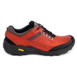 Olivier Męskie buty trekkingowe 274GT czerwone. Czerwone buty trekkingowe męskie na jesień, z jeansu, bez zapięcia. Za 319.69 zł.