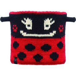 Komin zimowy dla dzieci Buff Ladybug polarowy czerwony. Czarne szaliki dziecięce Buff, z polaru, bez ramiączek. Za 26.00 zł.
