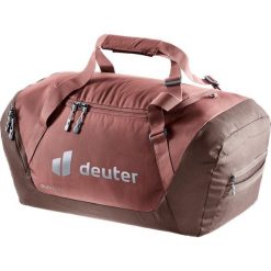 Torba podróżna deuter Duffel. Czerwone torebki klasyczne damskie Deuter, bez wzorów, bez dodatków. Za 369.99 zł.