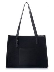 Vince Camuto Torebka "Piacenza" w kolorze czarnym - 36 x 27 x 12 cm rozmiar: onesize. Czarne torebki klasyczne damskie Vince Camuto, bez wzorów, z materiału, bez dodatków. Za 119.95 zł.