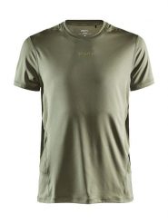 Craft Koszulka sportowa "ADV Essence" w kolorze khaki rozmiar: S. Brązowe t-shirty sportowe męskie Craft, s, bez ramiączek, outdoorowe. Za 81.95 zł.