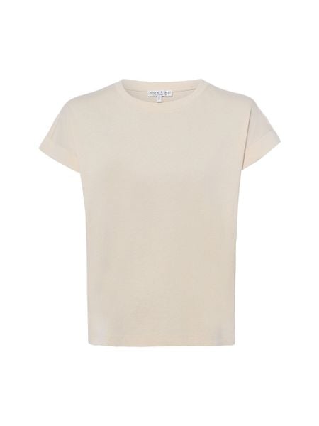 Marie Lund Koszulka Kobiety Bawełna beżowy, XS. Brązowe t-shirty damskie Marie Lund, uniwersalny, bez wzorów, z bawełny, bez kołnierzyka. Za 99.95 zł.