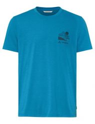 Koszulka funkcyjna M Tekoa T-Shirt III. Niebieskie t-shirty męskie Vaude, na lato, m, bez wzorów, z materiału, bez kołnierzyka. Za 219.00 zł.