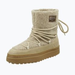 Śniegowce damskie GANT Snowhill. Brązowe śniegowce damskie Gant. Za 539.99 zł.