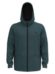 Under Armour Bluza "Unstoppable" w kolorze ciemnozielonym rozmiar: L. Zielone bluzy z kapturem męskie Under Armour, l. Za 247.99 zł.