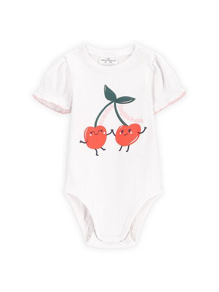 Coccodrillo Body dziecięce WC5112201MGN Biały. Białe body niemowlęce COCCODRILLO, bez wzorów, z bawełny, bez ramiączek. Za 29.99 zł.