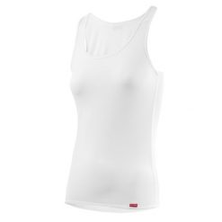 Damski tank top Löffler Transtex Light. Białe topy sportowe damskie LOEFFLER, l, bez wzorów, z dzianiny, bez ramiączek. Za 202.05 zł.