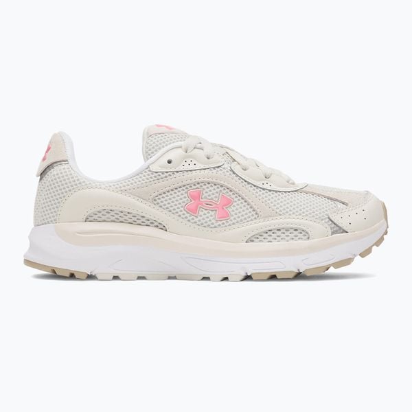 Buty treningowe damskie Under Armour Tech Runner summit white/summit. Białe obuwie treningowe damskie Under Armour, na fitness i siłownię. Za 399.99 zł.
