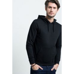 Review - Bluza. Czarne bluzy z kapturem męskie Review, l, z bawełny. W wyprzedaży za 79.90 zł.