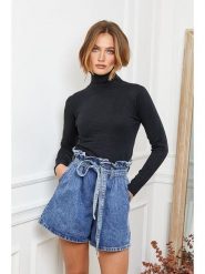 Joséfine Golf "Buviol" w kolorze czarnym rozmiar: M. Czarne golfy damskie Joséfine, m, bez wzorów, bez ramiączek. Za 148.26 zł.