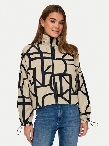 ONLY Kurtka przejściowa Betty 15281509 Beżowy Regular Fit. Brązowe kurtki damskie Only, m, bez wzorów, z syntetyku, bez kaptura. Za 195.99 zł.