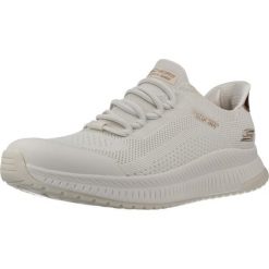 Buty SKECHERS SLIP-INS BOBS SQUAD 4 DIRE STEP Biały. Białe obuwie trekkingowe damskie Skechers. Za 363.99 zł.