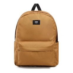 Plecak szkolny sportowy Vans OLD SKOOL BACKP. Brązowe plecaki damskie Vans, bez wzorów, z materiału, biznesowe. Za 109.00 zł.
