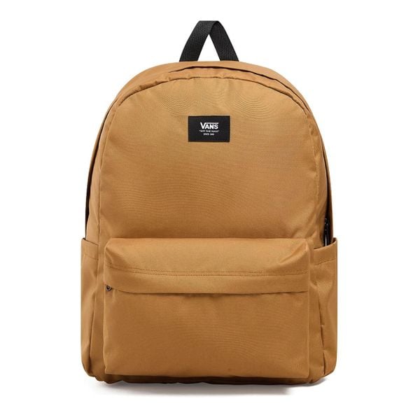 Plecak szkolny sportowy Vans OLD SKOOL BACKP. Brązowe plecaki damskie Vans, bez wzorów, z materiału, biznesowe. Za 109.00 zł.