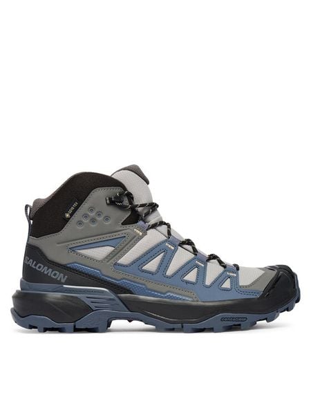 Salomon Trekkingi X Ultra 360 Mid GTX L45390700 Szary. Szare obuwie trekkingowe damskie Salomon. Za 709.99 zł.
