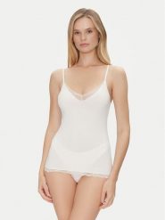Ysabel Mora Top 19048 Écru Slim Fit. Topy damskie ysabel mora, l, bez wzorów, z syntetyku, bez kołnierzyka. Za 59.99 zł.