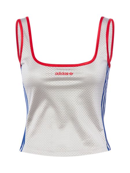 Adidas Originals Top Kobiety szary|niebieski|czerwony, S. Czerwone topy sportowe damskie adidas Originals, s, bez wzorów, bez ramiączek. Za 139.95 zł.