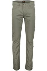 MESKIE SPODNIE MATERIALOWE LEE DAREN ZIP FLY OLIVE GROVE 112349266. Zielone spodnie materiałowe męskie Lee, bez wzorów, z materiału. Za 219.99 zł.