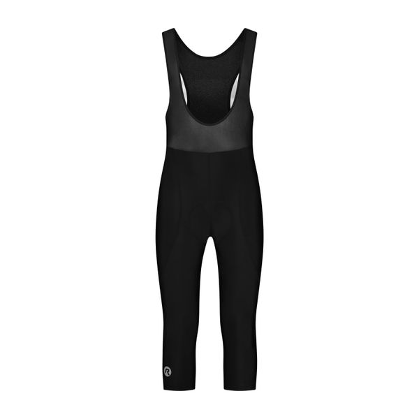 Spodenki rowerowe 3/4 męskie Rogelli BASIC DE LUXE. Czarne szorty męskie Rogelli, bez wzorów, sportowe. Za 229.00 zł.