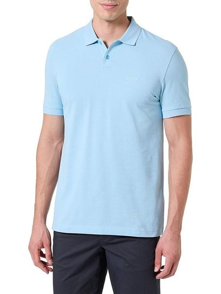 Hugo Boss Fashion Koszulka polo w kolorze błękitnym rozmiar: XXL. Niebieskie koszulki polo męskie Hugo Boss Fashion, xxl, bez wzorów, z bawełny, bez ramiączek. Za 266.45 zł.