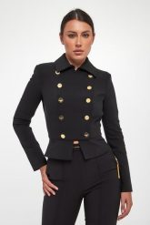 Żakiet damski dwurzędowy ELISABETTA FRANCHI. Marynarki i żakiety damskie Elisabetta Franchi, bez wzorów. Za 3,689.00 zł.