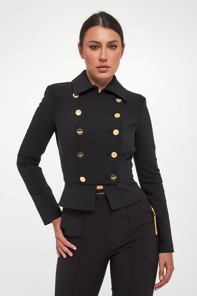 Żakiet damski dwurzędowy ELISABETTA FRANCHI. Marynarki i żakiety damskie Elisabetta Franchi, bez wzorów. Za 3,689.00 zł.