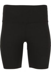 Szorty damskie Athlecia Bloom. Czarne spodenki sportowe damskie Athlecia, s, z materiału, do biegania. Za 127.00 zł.