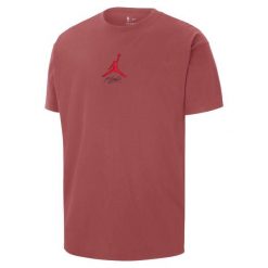 Koszulka t-shirt Nike Chicago Bulls Courtside Statement Edition - HF5431-691. Czerwone t-shirty męskie Jordan, bez wzorów, bez kołnierzyka. Za 217.35 zł.