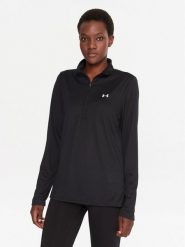 Under Armour Koszulka techniczna Ua Tech™ 1384224 Czarny Loose Fit. Czarne bluzki sportowe damskie Under Armour, xs, bez wzorów, z syntetyku, bez ramiączek. Za 149.99 zł.