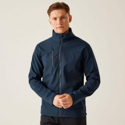Kurtka softshell 3-warstwowa Regatta Ablaze. Niebieskie kurtki softshell damskie Regatta, m, bez wzorów, z materiału, bez kaptura. Za 209.99 zł.