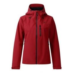 Damska wodoodporna kurtka turystyczna Torrek III z kapturem i stretchem. Czerwone kurtki damskie Dare 2b, s, bez wzorów, z poliesteru, z kapturem. W wyprzedaży za 479.99 zł.