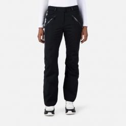 Spodnie narciarskie Rossignol damskie Blackside Pant czarne - S. Czarne spodnie materiałowe damskie Rossignol, bez wzorów, z materiału, eleganckie. Za 1,218.80 zł.