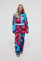 Kombinezon narciarski Fresh Prince - damski. Brązowe kombinezony damskie OOSC, xl, bez wzorów, z syntetyku, retro, bez kołnierzyka, bez ramiączek. Za 1,710.99 zł.