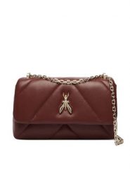 Patrizia Pepe Torebka CB0084/L006-B861 Brązowy. Brązowe torebki wieczorowe Patrizia Pepe, bez wzorów, ze skóry, wizytowe, bez kołnierzyka, bez ramiączek. Za 1,309.00 zł.