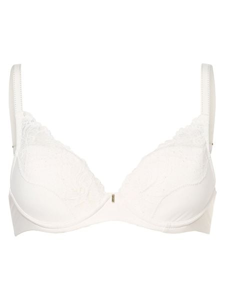 Chantelle biustonosz z fiszbinami Kobiety biały, 85D. Białe biustonosze Chantelle, bez wzorów, z koronki. Za 419.95 zł.