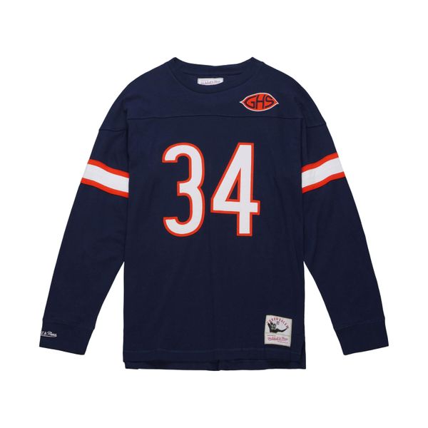 Koszulka nfl z długim rękawem Chicago Bears Walter Payton. Niebieskie koszulki męskie z długim rękawem Mitchell & Ness, m. W wyprzedaży za 391.00 zł.