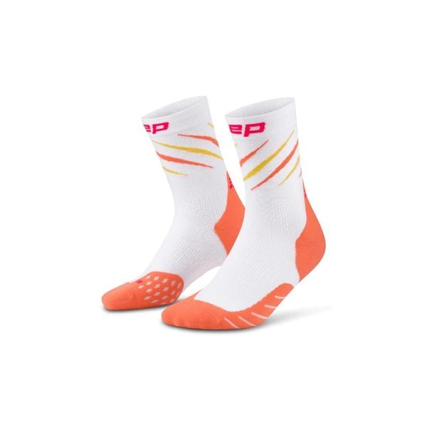 Skarpetki damskie sportowe Skarpetki kompresyjne biegania Claws CEP. Białe skarpetki damskie CEP, bez wzorów, ze skóry. Za 74.00 zł.