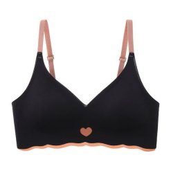 Biustonosz bezszwowy bez fiszbin na co dzień AnnaDiane. Czarne biustonosze Intica, bez wzorów, z materiału. Za 59.00 zł.