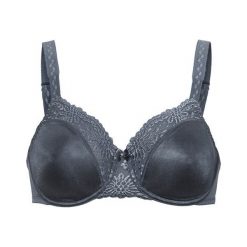 Triumph "Biustonosz ""Minimizer""" Ladyform Soft szaroniebieski female szary/niebieski 75C. Niebieskie biustonosze sportowe damskie Triumph, bez wzorów, z koronki. W wyprzedaży za 109.00 zł.