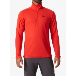 Bluza bez kaptura męska Helly Hansen HP 1/2 Zip Pullover 2.0. Czerwone bluzy bez kaptura męskie Helly Hansen, l. Za 261.99 zł.