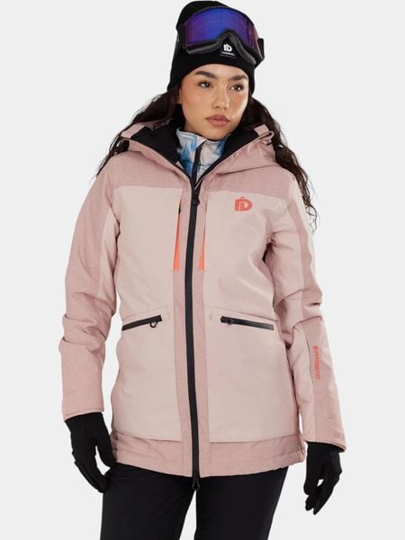 Kurtka Narciarska Damska Fundango Pemberton ECO Allmtn. Czerwone kurtki damskie Fundango, m, bez wzorów, z materiału, bez kaptura, narciarskie. Za 599.00 zł.