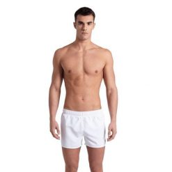 Spodenki męskie szorty plażowe kąpielowe Arena Fundamentals. Białe kąpielówki męskie Arena, m, bez wzorów, do pływania. Za 91.98 zł.