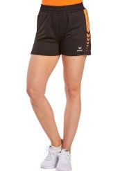 Spodenki Erima Six Wings wielokolorowe, kieszenie na zamek. Brązowe spodenki sportowe damskie Erima, z gumy, na fitness i siłownię. Za 246.99 zł.