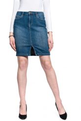 DAMSKA SPÓDNICA JEANSOWA LEE PENCIL SKIRT L38GQDBE 112108191. Spódniczki damskie Lee, l, bez wzorów, z jeansu. Za 169.99 zł.