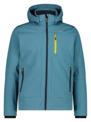 Cmp Kurtka softshellowa w kolorze błękitnym rozmiar: 52. Niebieskie kurtki outdoor męskie CMP, s, bez wzorów, z tkaniny, bez kaptura. Za 180.06 zł.