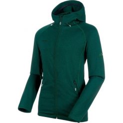 Mammut Męska bluza Runbold Ml Hooded Ciemny zielony M. Zielone bluzy sportowe męskie Mammut, m, z materiału. W wyprzedaży za 295.00 zł.