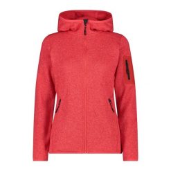 Bluza damska turystyczna CMP 3H19826. Czerwone bluzy bez kaptura damskie CMP, l. W wyprzedaży za 236.60 zł.