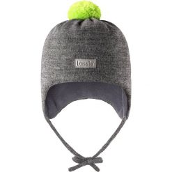 Czapka dziecięca 718725-9610 szara r. 42-44. Szare czapki dziecięce Lassie by Reima, bez wzorów. Za 42.25 zł.