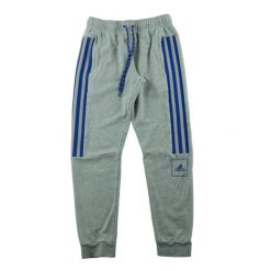 Second life - Spodnie dresowe męskie 3-Stripes Badge of Sport - Jak nowy. Szare spodnie sportowe męskie Adidas, z dresówki. Za 146.96 zł.