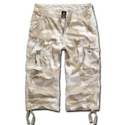 Szorty bushcraft męskie Brandit M65 3/4 Urban Legend Sandstorm. Brązowe szorty męskie Brandit, bez kołnierzyka. Za 248.50 zł.